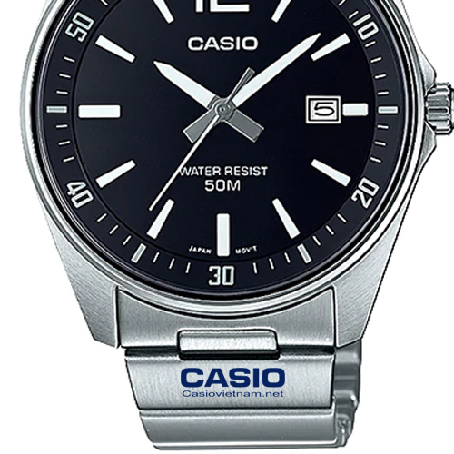 dây da đồng hồ Casio nam MTP-E170D-1BV