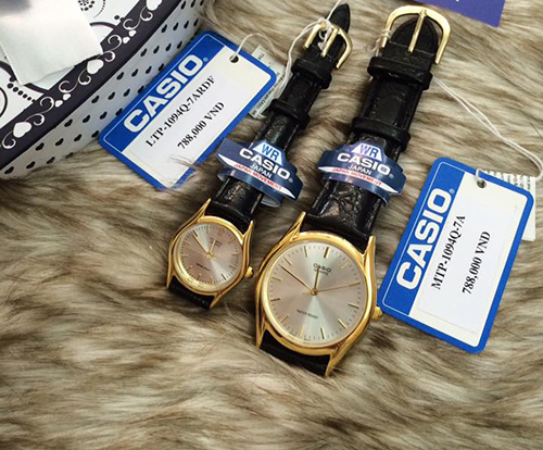Đồng hồ Cặp đôi Casio MTP-1094Q-7A & LTP-1094Q-7A