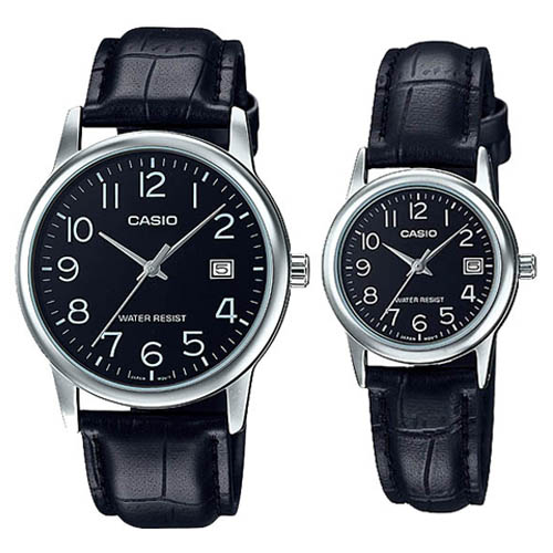 cặp đôi đồng hồ Nam nữ mtp-v002l-1b và ltp-v002l-1b