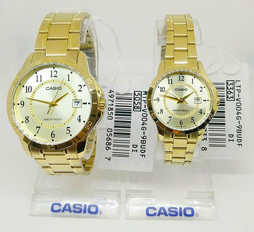 Đồng hồ Casio MTP-V004G-9BUDF Và LTP-V004G-9BUDF