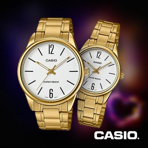 Khám phá đồng hồ Casio Đồng Hồ Cặp Casio MTP-V005G-7BUDF & LTP-V005G-7BUDF