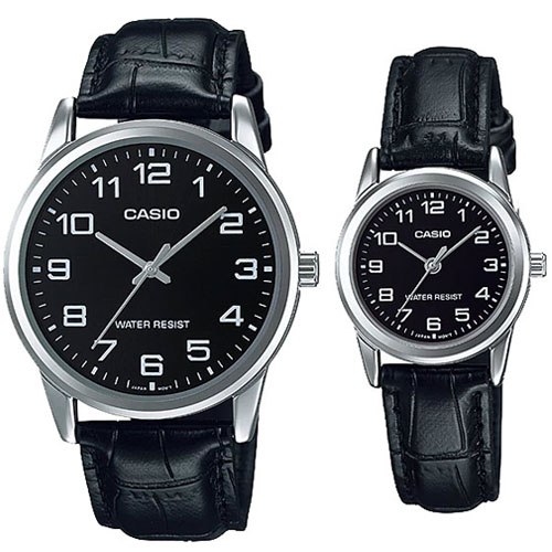 cặp đôi đồng hồ Nam nữ MTP-V001L-1BUDF và LTP-V001L-1BUDF