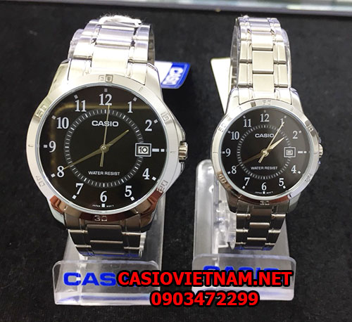 Đồng hồ đôi Casio MTP-V004D-1BUDF Và LTP-V004D-1BUDF