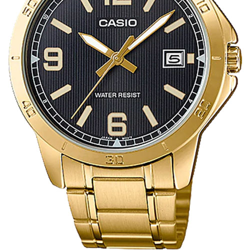 đồng hồ Casio MTP-V004G-1BUDF dây kim loại mạ vàng