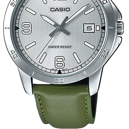 đồng hồ Casio MTP-V004L-3BUDF dây da