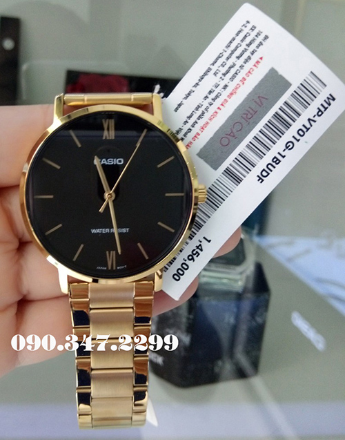 đồng hồ casio nam MTP-VT01G-1BUDF