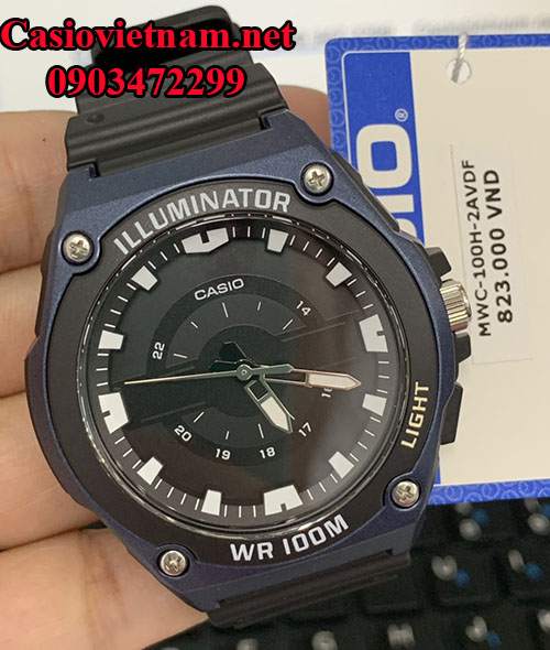 Đồng hồ Casio MWC-100H-2AVDF