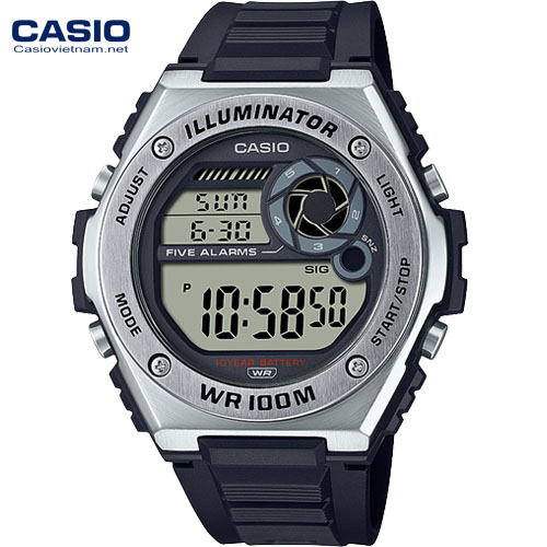 Đồng hồ Casio MWD-100H-1A mẫu mới nhất
