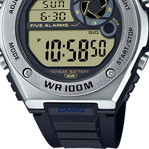 dây nhựa đồng hồ Casio MWD-100H-1A