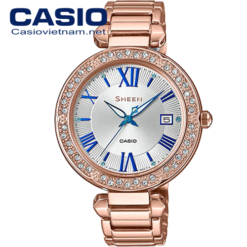 đồng hồ casio sheen SHE-4057PG-7AUDF