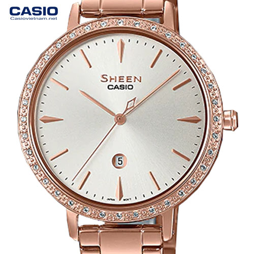 mặt đồng hồ Casio Sheen SHE-4535YPG-7AUDF
