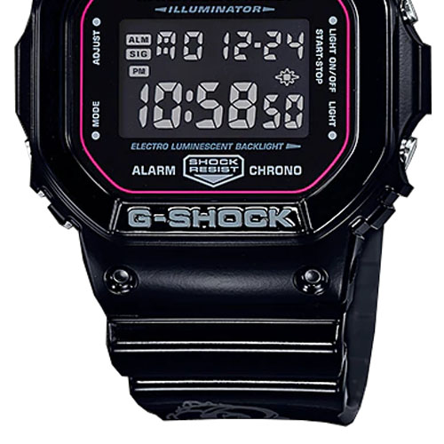 dây nhựa đồng hồ G Shock SLV-18B-1