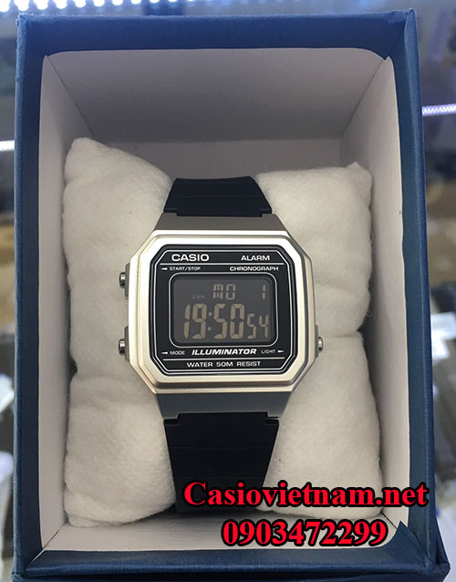 Đồng hồ Casio W-217HM-7BVDF pin 7 năm