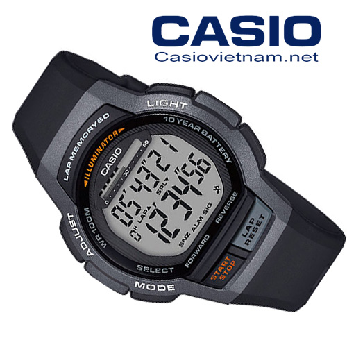Đồng hồ Casio WS-1000H-1AVDF Chính hãng Nhật Bản