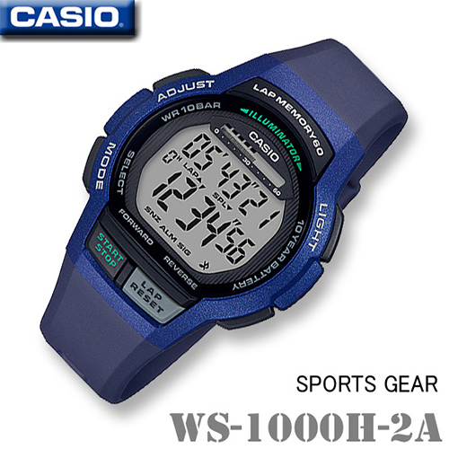Chi tiết sản phẩm Đồng hồ Casio WS-1000H-2AV