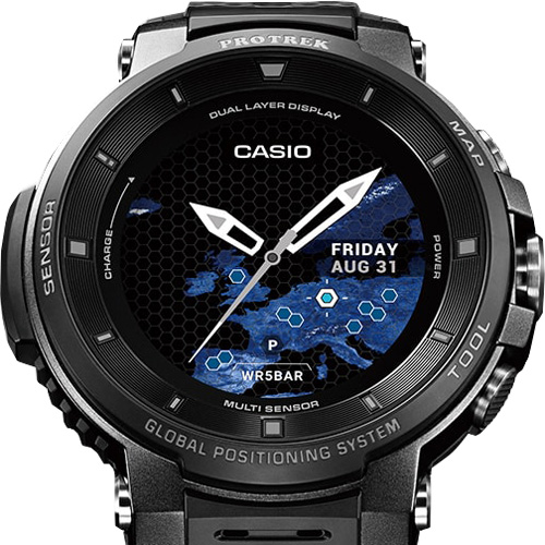 đồng hồ Casio WSD-F30-BK