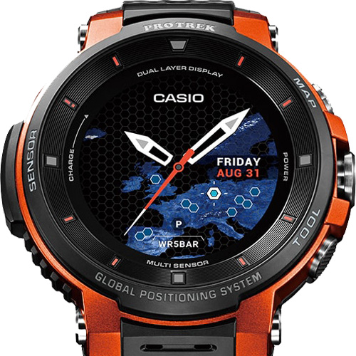 đồng hồ Casio WSD-F30-RG