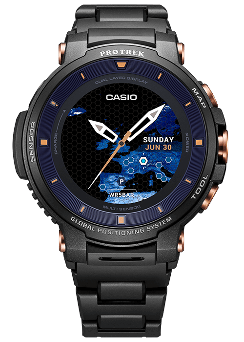 đồng hồ Casio WSD-F30SC-BK