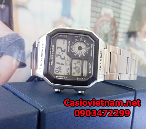 Đồng hồ Casio AE-1200WHD-1AVDF chính hãng